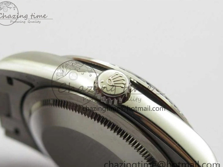 MiroTime 0128 Day-Date 36mm 128239 SS Crystal BP Best Edition White MOP Crystal Marker Dial on SS President Bracelet A MoistureWicking 2682